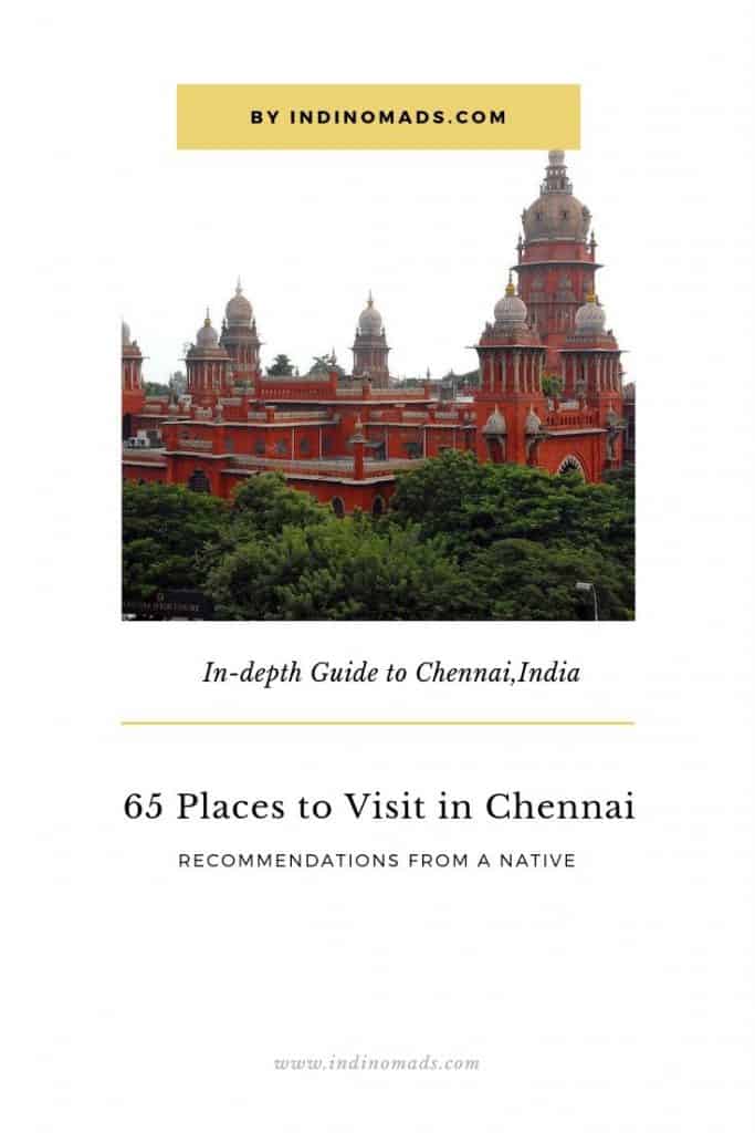 Places to visit in Chennai