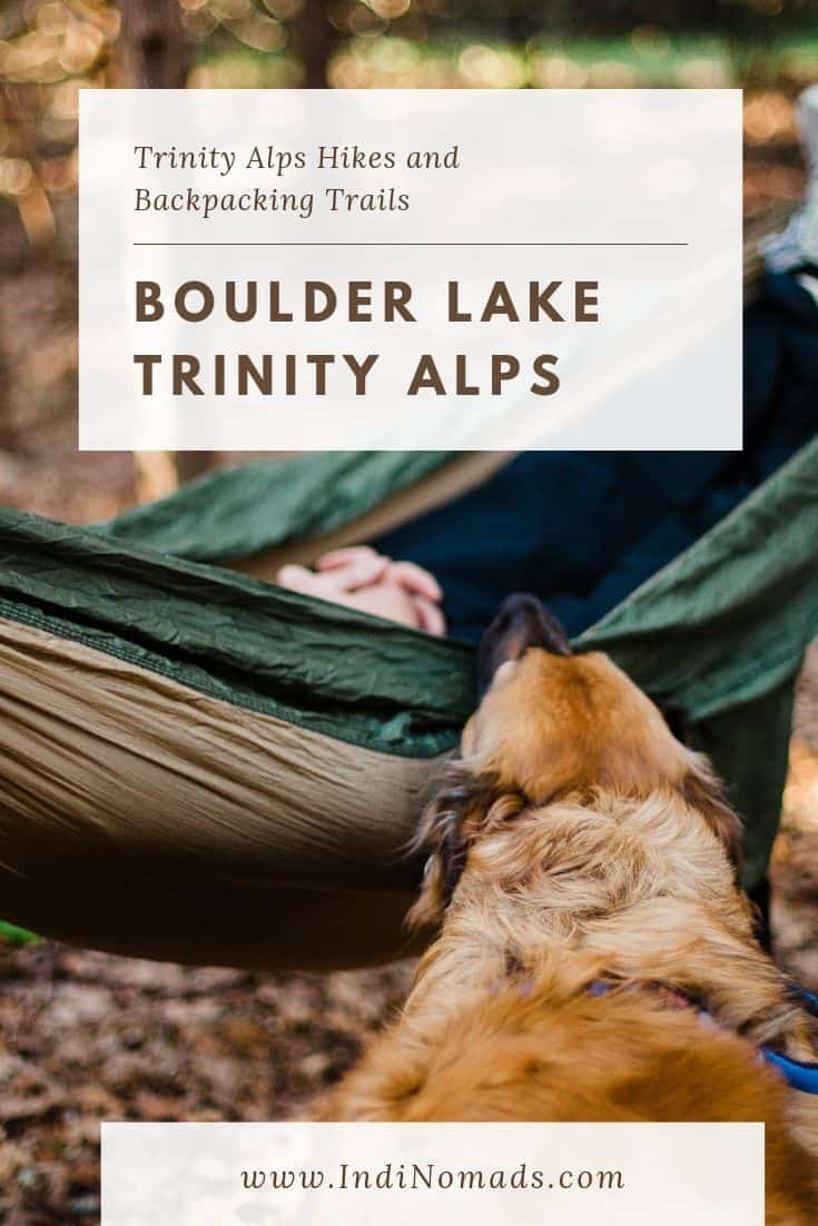 Boulder Lake Trinity Alps